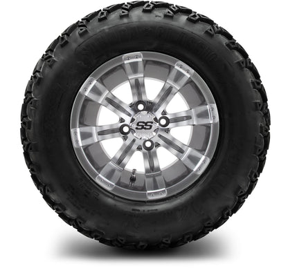 MODZ® 12" Tempest Gunmetal Wheels & Off-Road Tires Combo