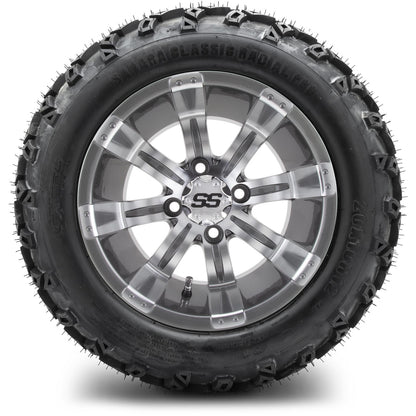 MODZ® 12" Tempest Gunmetal Wheels & Off-Road Tires Combo
