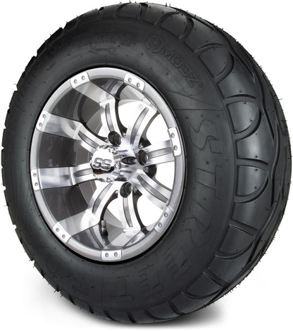 MODZ® 12" Tempest Gunmetal Wheels & Street Tires Combo
