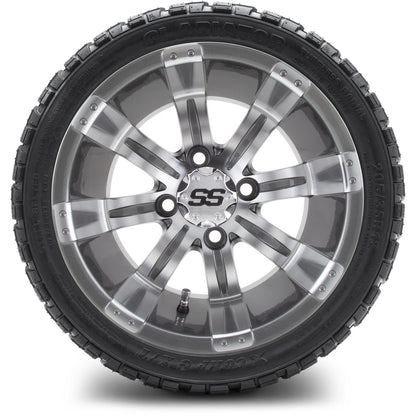 MODZ® 12" Tempest Gunmetal Wheels & Off-Road Tires Combo