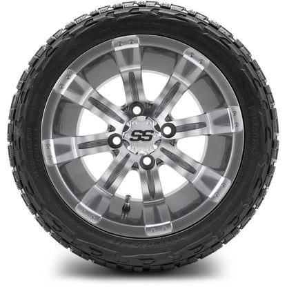 MODZ® 12" Tempest Gunmetal Wheels & Off-Road Tires Combo