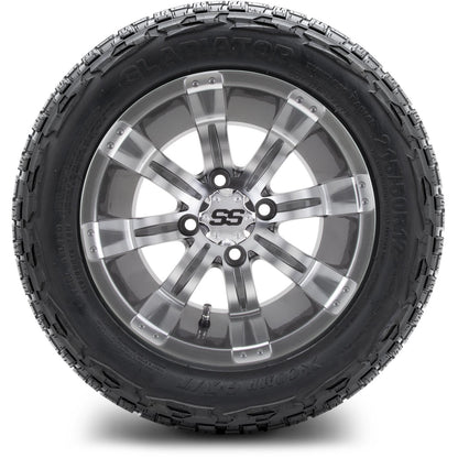 MODZ® 12" Tempest Gunmetal Wheels & Off-Road Tires Combo