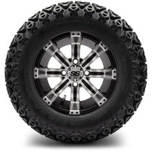 MODZ® 12" Tempest Machined Black Wheels & Off-Road Tires Combo
