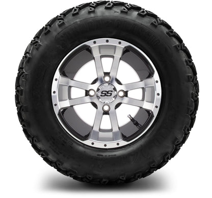 MODZ® 12" Storm Trooper Machined Black Wheels & Off-Road Tires Combo