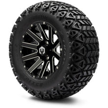 MODZ® 12" Mauler Glossy Black with Ball Mill Wheels & Off-Road Tires Combo