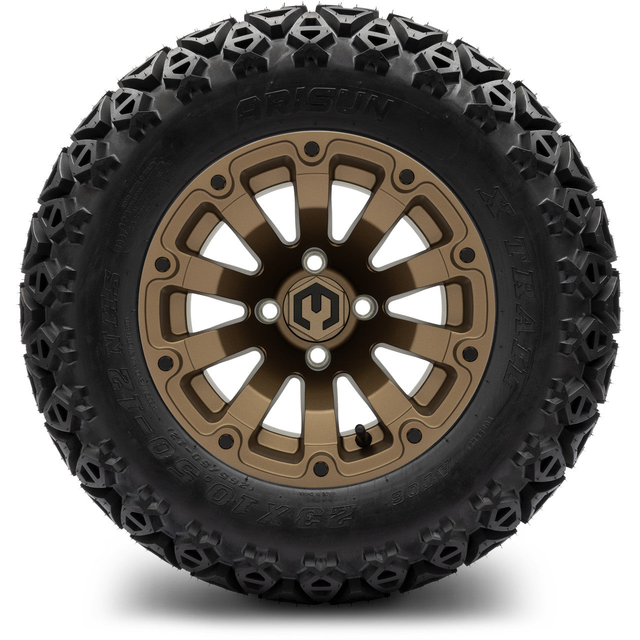 MODZ® 12" Bomber Matte Bronze Wheels & Off-Road Tires Combo
