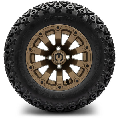 MODZ® 12" Bomber Matte Bronze Wheels & Off-Road Tires Combo