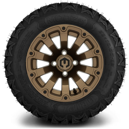 MODZ® 12" Bomber Matte Bronze Wheels & Off-Road Tires Combo