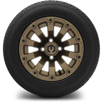 MODZ® 12" Bomber Matte Bronze Wheels & Street Tires Combo