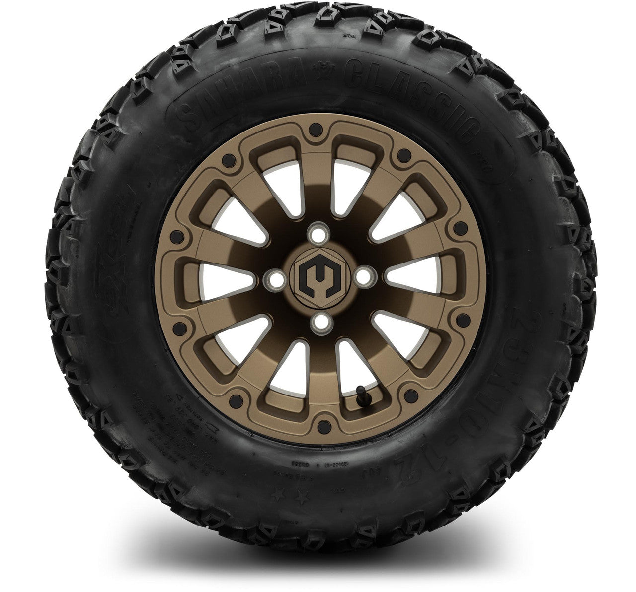 MODZ® 12" Bomber Matte Bronze Wheels & Off-Road Tires Combo