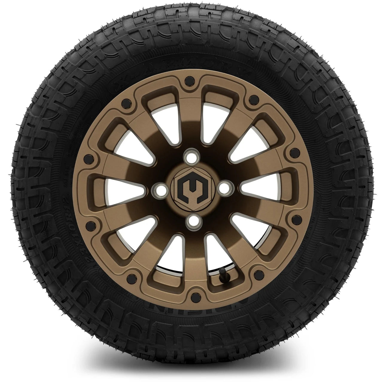 MODZ® 12" Bomber Matte Bronze Wheels & Off-Road Tires Combo