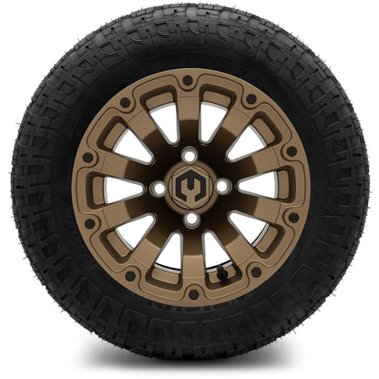 MODZ® 12" Bomber Matte Bronze Wheels & Off-Road Tires Combo