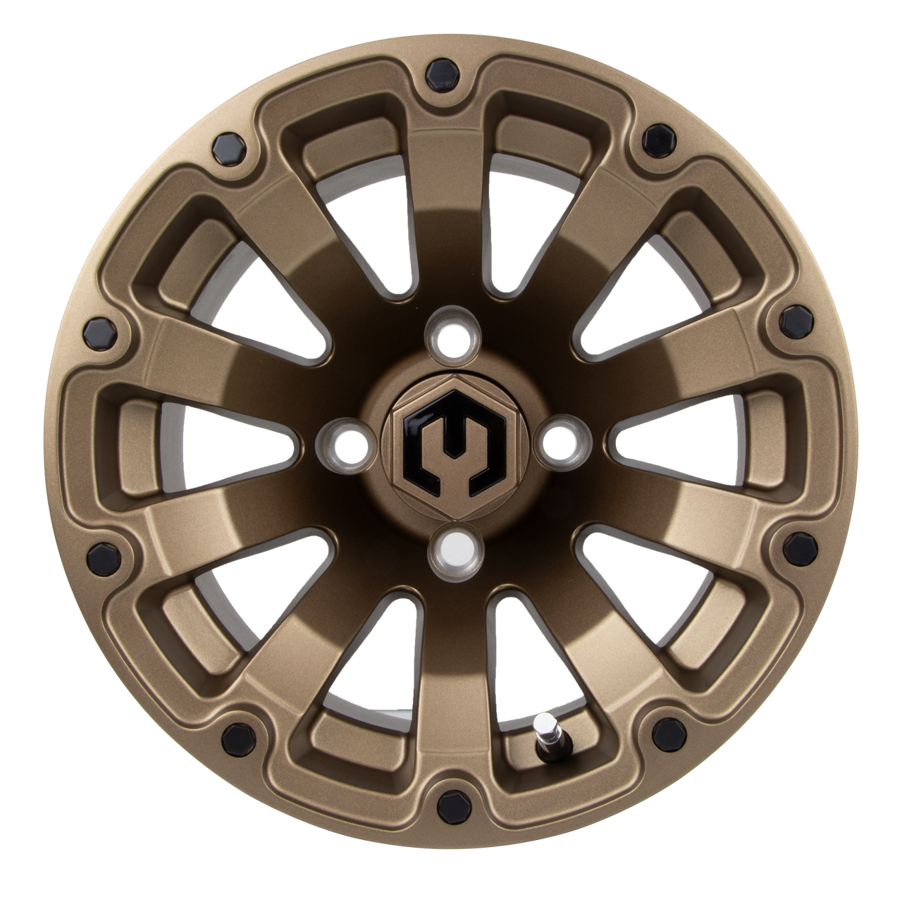 MODZ® Bomber Matte Bronze 14" Golf Cart Wheel