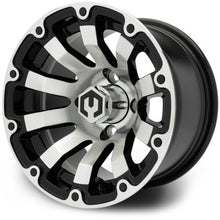 MODZ® Bomber Machine & Black 12" Golf Cart Wheel