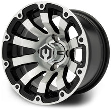 MODZ® Bomber Machine & Black 12" Golf Cart Wheel