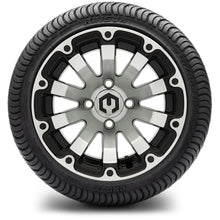MODZ® 12" Bomber Machined Black Wheels & Street Tires Combo