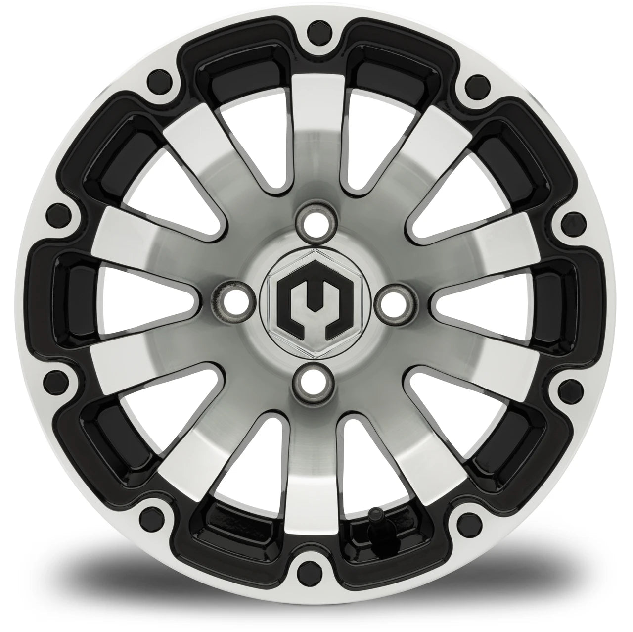 MODZ® Bomber Machine & Black 12" Golf Cart Wheel