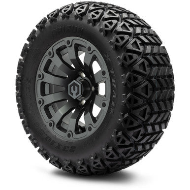 MODZ® 12" Bomber Matte Gunmetal Wheels & Off-Road Tires Combo