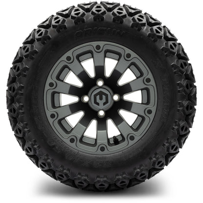 MODZ® 12" Bomber Matte Gunmetal Wheels & Off-Road Tires Combo