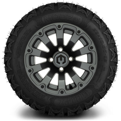 MODZ® 12" Bomber Matte Gunmetal Wheels & Off-Road Tires Combo