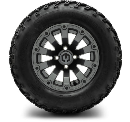 MODZ® 12" Bomber Matte Gunmetal Wheels & Off-Road Tires Combo