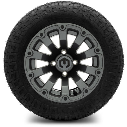 MODZ® 12" Bomber Matte Gunmetal Wheels & Off-Road Tires Combo