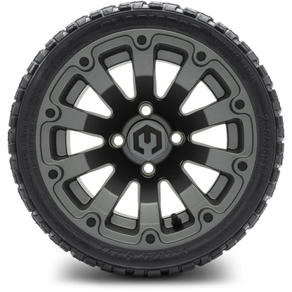 MODZ® 12" Bomber Matte Gunmetal Wheels & Off-Road Tires Combo