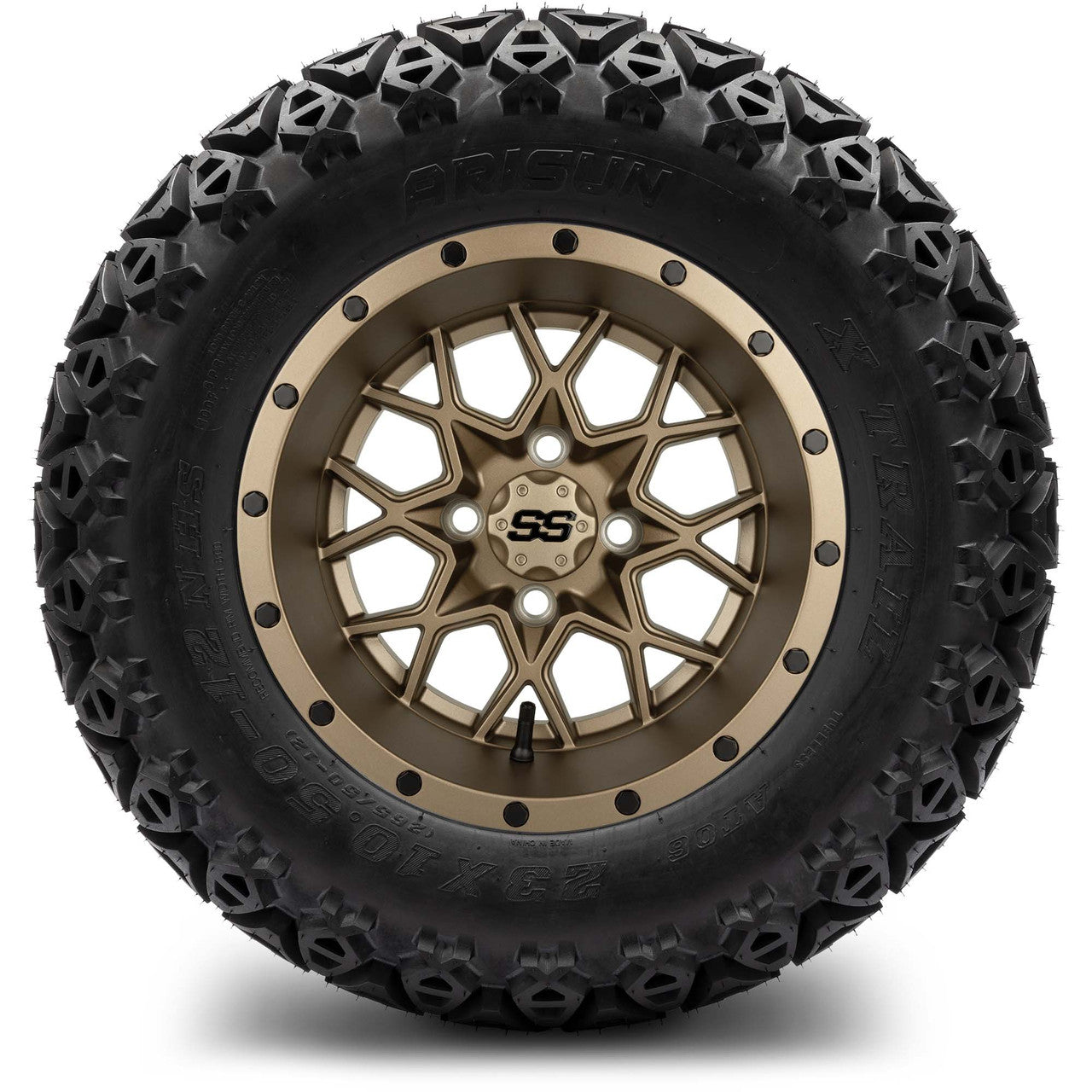 MODZ® 12" Vortex Matte Bronze Wheels & Off-Road Tires Combo