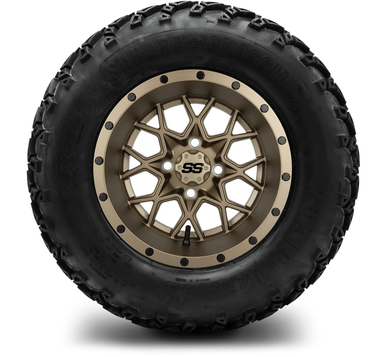 MODZ® 12" Vortex Matte Bronze Wheels & Off-Road Tires Combo
