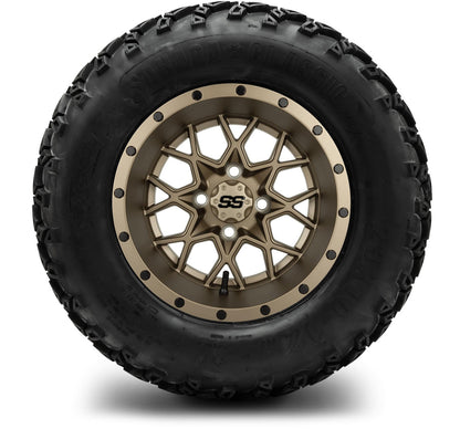 MODZ® 12" Vortex Matte Bronze Wheels & Off-Road Tires Combo
