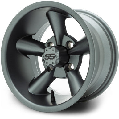 MODZ® Godfather Gunmetal 12" Golf Cart Wheel