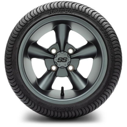 MODZ® 12" Godfather Gunmetal Wheels & Street Tires Combo