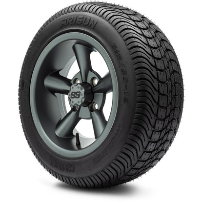 MODZ® 12" Godfather Gunmetal Wheels & Street Tires Combo