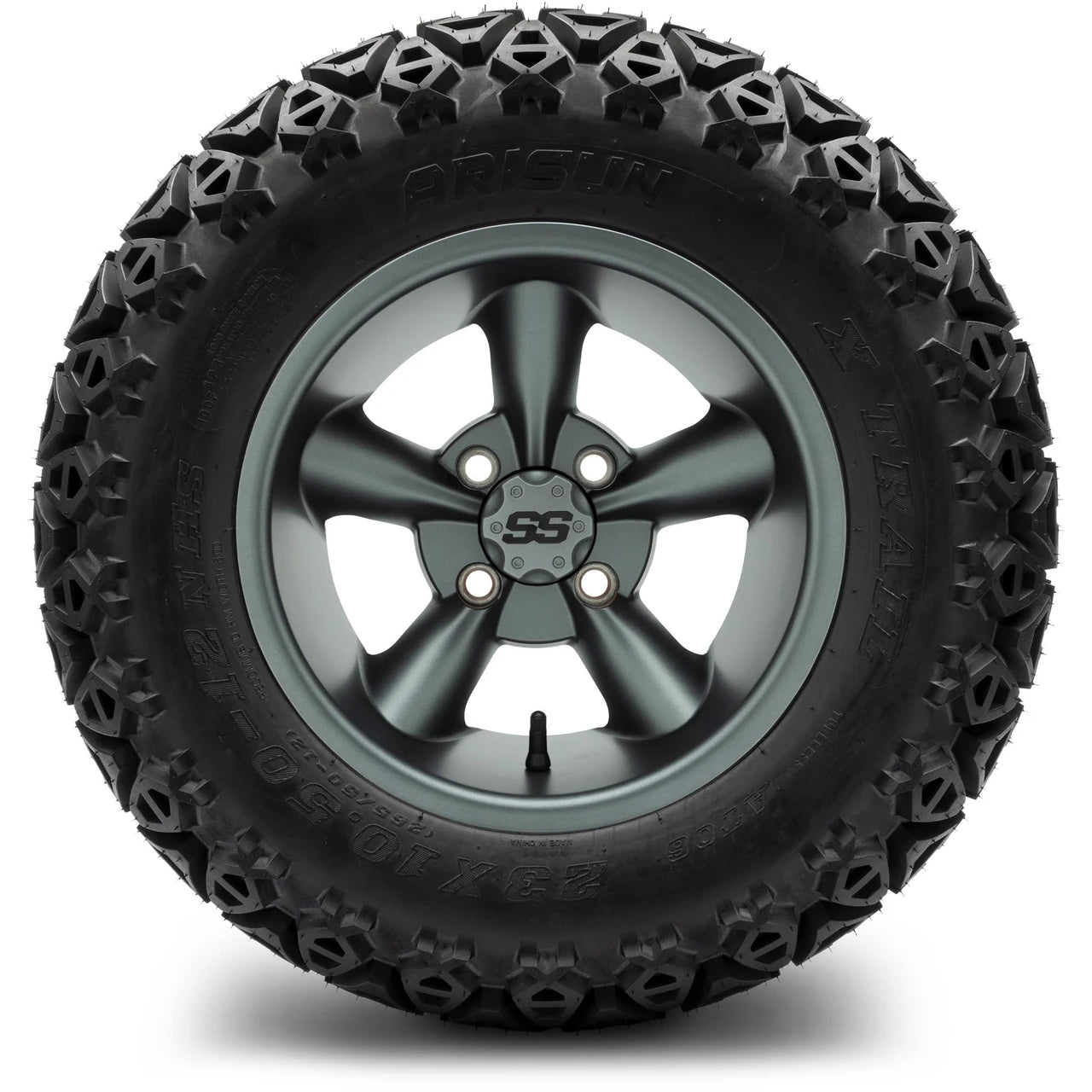 MODZ® 12" Godfather Gunmetal Wheels & Off-Road Tires Combo