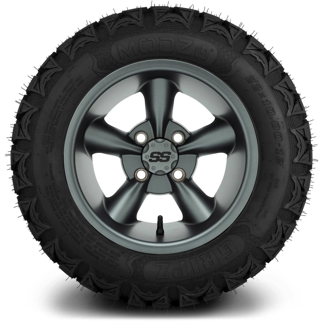 MODZ® 12" Godfather Gunmetal Wheels & Off-Road Tires Combo