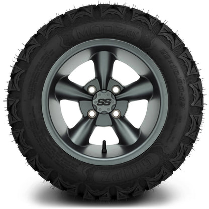 MODZ® 12" Godfather Gunmetal Wheels & Off-Road Tires Combo