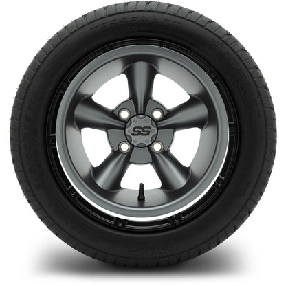 MODZ® 12" Godfather Gunmetal Wheels & Street Tires Combo