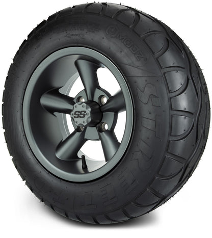 MODZ® 12" Godfather Gunmetal Wheels & Street Tires Combo