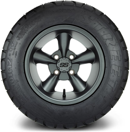 MODZ® 12" Godfather Gunmetal Wheels & Street Tires Combo