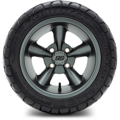 MODZ® 12" Godfather Gunmetal Wheels & Street Tires Combo