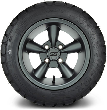 MODZ® 12" Godfather Gunmetal Wheels & Street Tires Combo