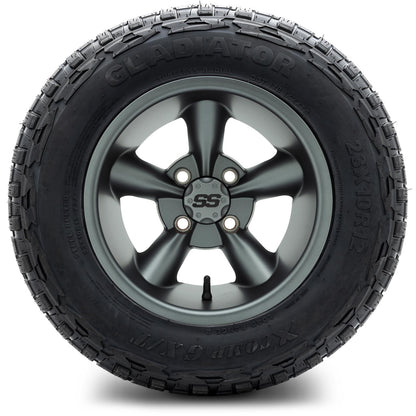 MODZ® 12" Godfather Gunmetal Wheels & Off-Road Tires Combo