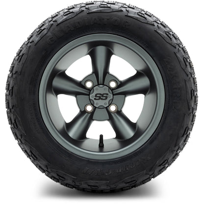 MODZ® 12" Godfather Gunmetal Wheels & Off-Road Tires Combo