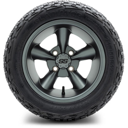 MODZ® 12" Godfather Gunmetal Wheels & Off-Road Tires Combo