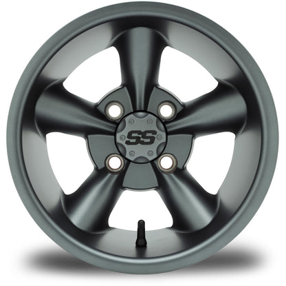 MODZ® Godfather Gunmetal 12" Golf Cart Wheel