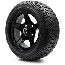 MODZ® 12" Drift Glossy Black Wheels & Street Tires Combo