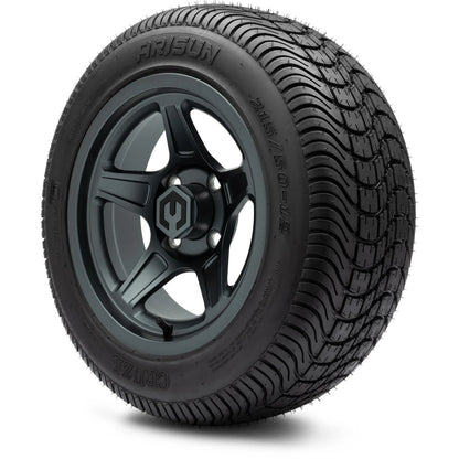 MODZ® 12" Drift Gunmetal Wheels & Street Tires Combo