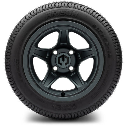 MODZ® 12" Drift Gunmetal Wheels & Street Tires Combo