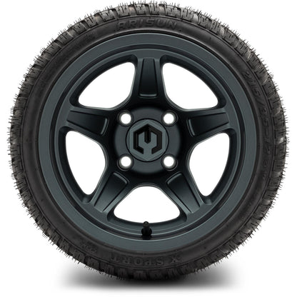 MODZ® 12" Drift Gunmetal Wheels & Street Tires Combo