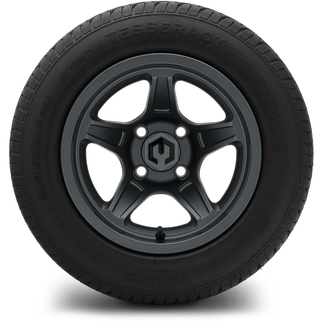 MODZ® 12" Drift Gunmetal Wheels & Street Tires Combo